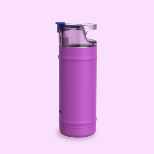 bubba 18 oz DualSip Insulated Stainless Steel Water Bottle - Mood Booster - US 9592