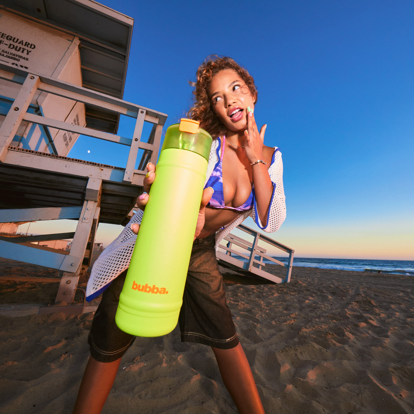 bubba 18 oz DualSip Insulated Stainless Steel Water Bottle - Ocean Energy - US 7512