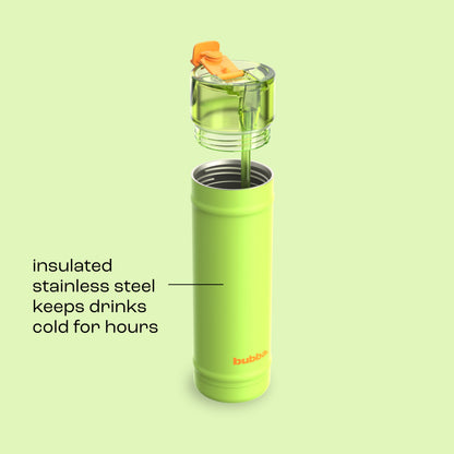 bubba 24 oz DualSip Insulated Stainless Steel Water Bottle - Glow Up - US 3167