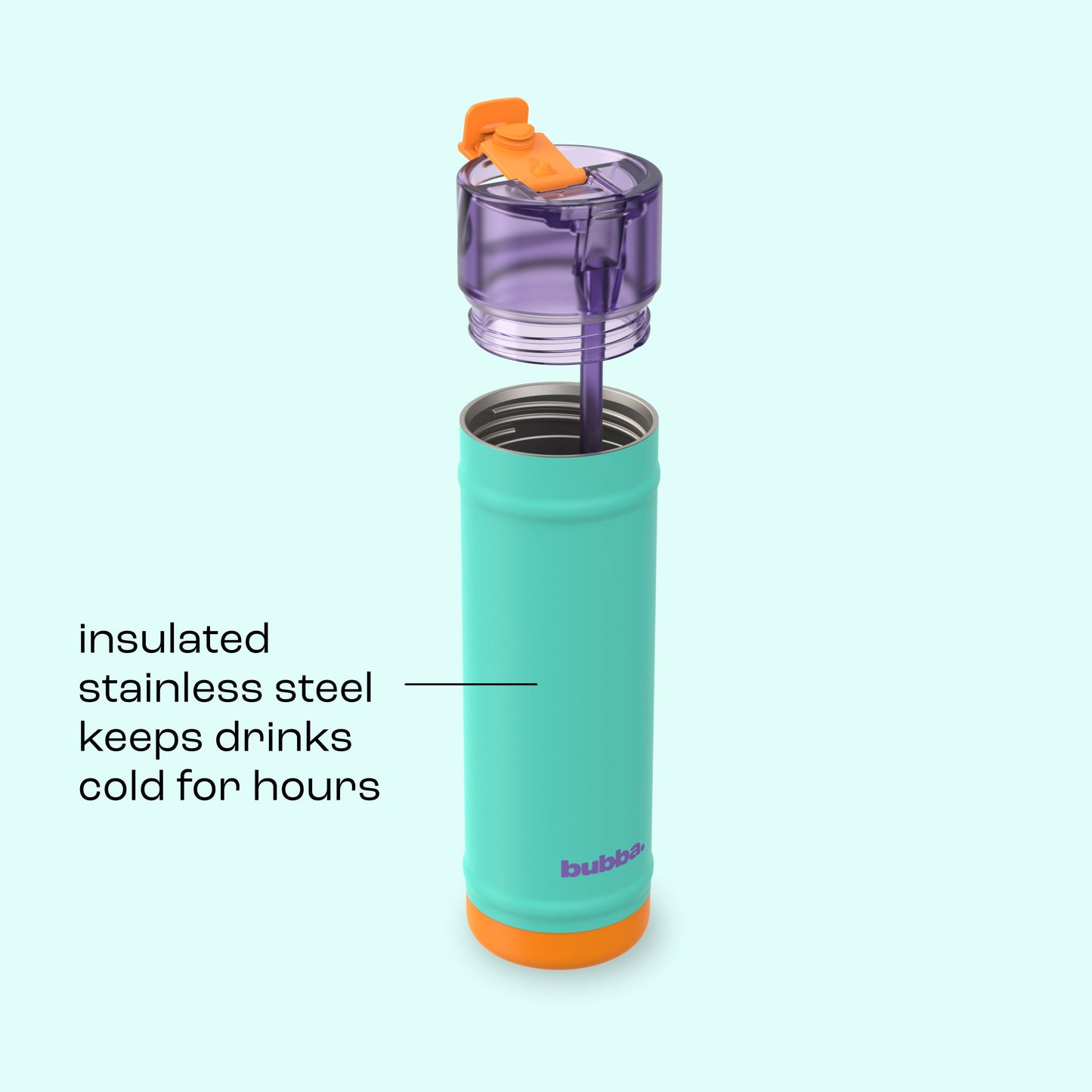 bubba 24 oz DualSip Insulated Stainless Steel Water Bottle -  Field Trip - US 1208