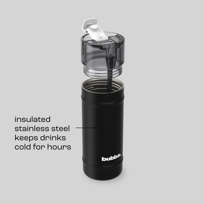 bubba 18 oz DualSip Insulated Stainless Steel Water Bottle -  Office Siren - US 2941