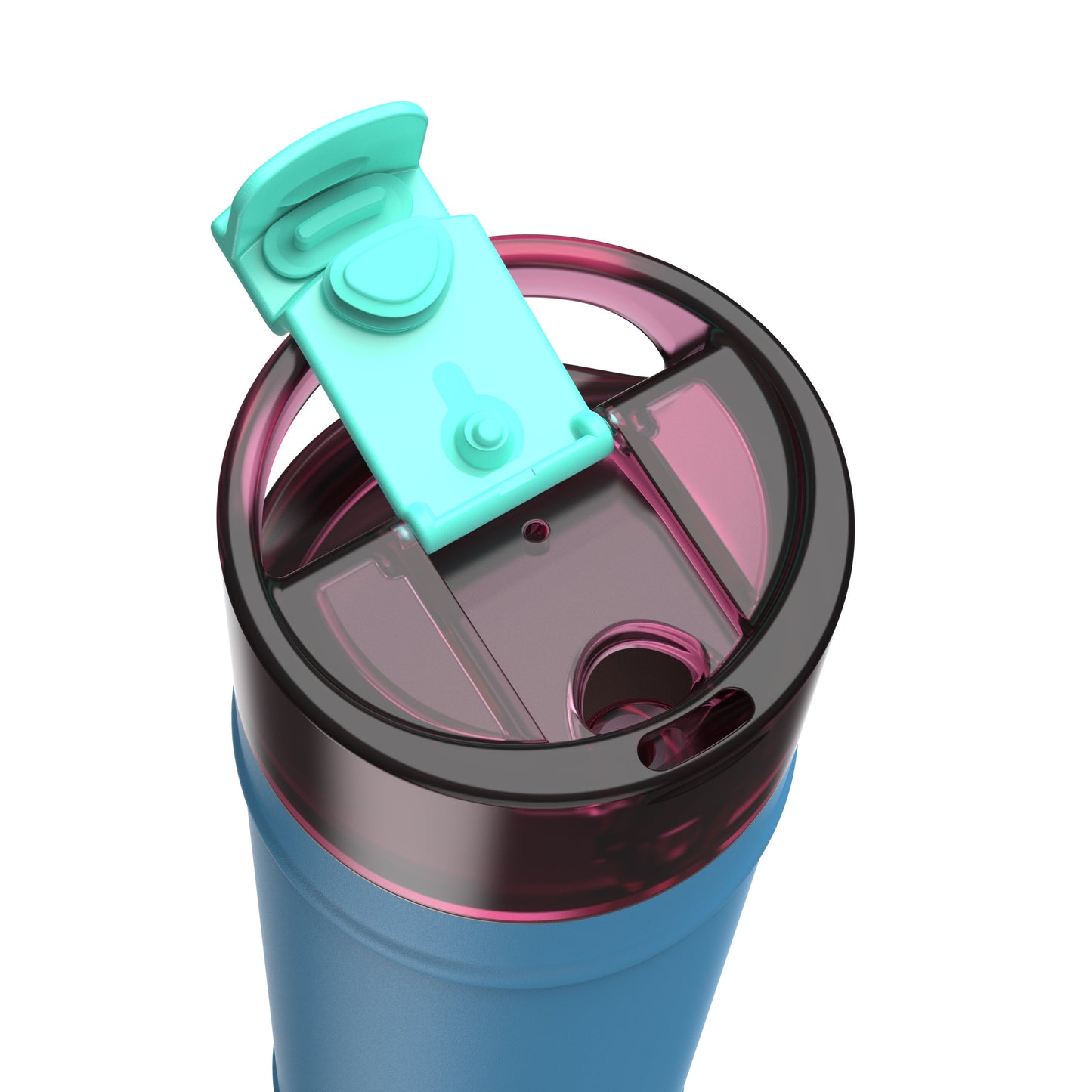 bubba 24 oz DualSip Insulated Stainless Steel Water Bottle - Blue Ribbon - US 3795