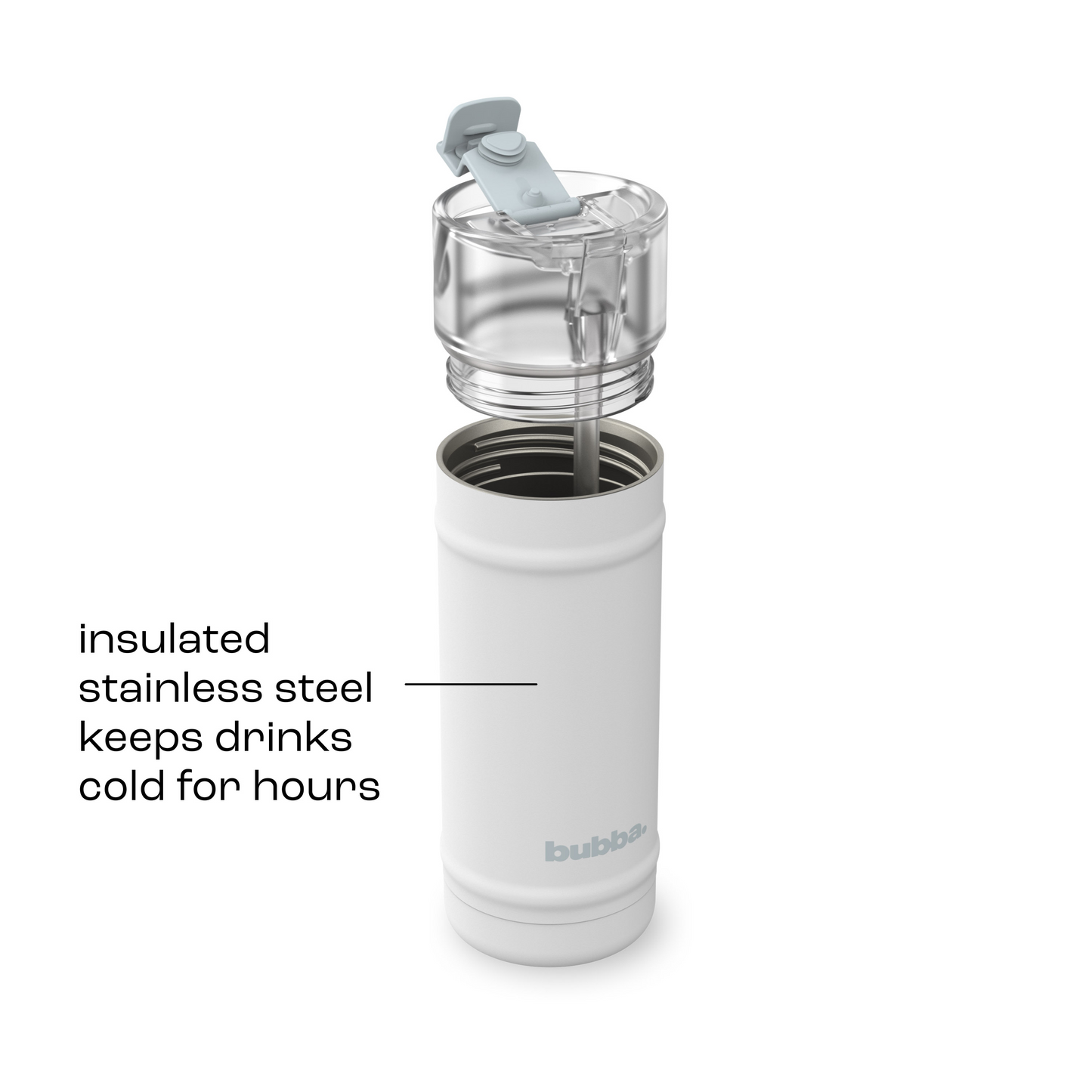 bubba 18 oz DualSip Insulated Stainless Steel Water Bottle - Fresh Kicks - US 3124