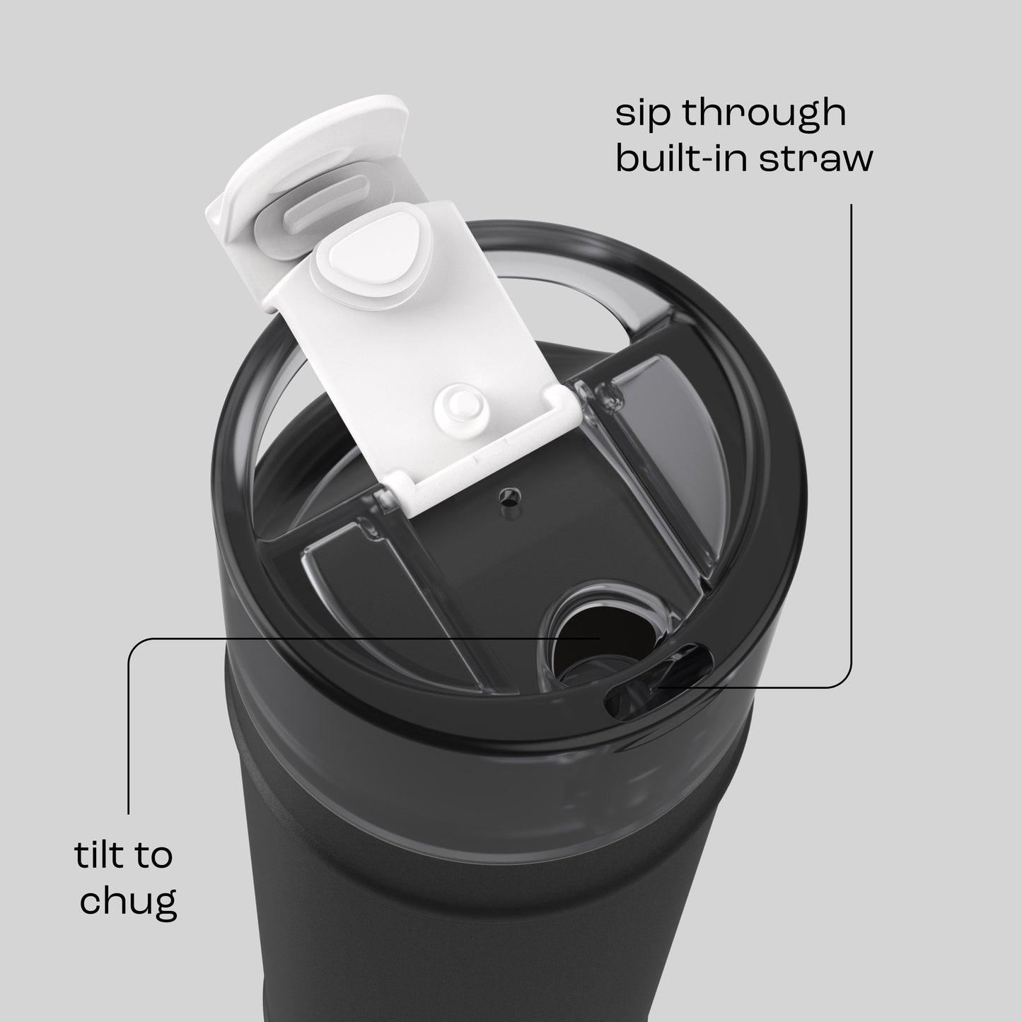 bubba 24 oz DualSip Insulated Stainless Steel Water Bottle - Office Siren - US 1466