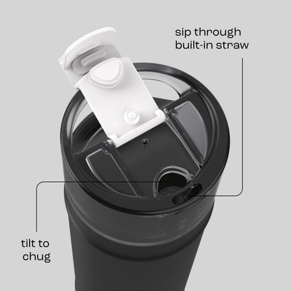 bubba 24 oz DualSip Insulated Stainless Steel Water Bottle - Office Siren - US 1466