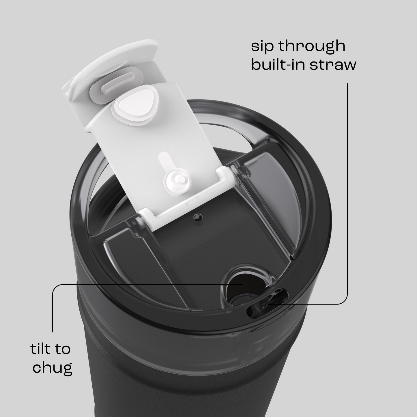 bubba 32 oz DualSip Insulated Stainless Steel Water Bottle - Office Siren - US 7407