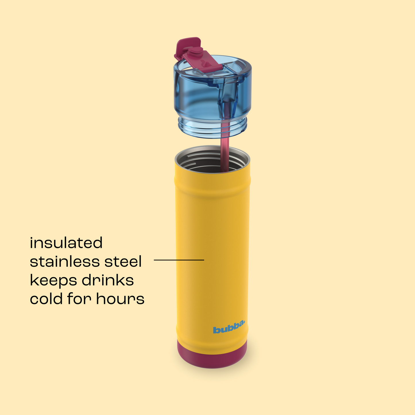 bubba 24 oz DualSip Insulated Stainless Steel Water Bottle - Spirit Week - US 7389