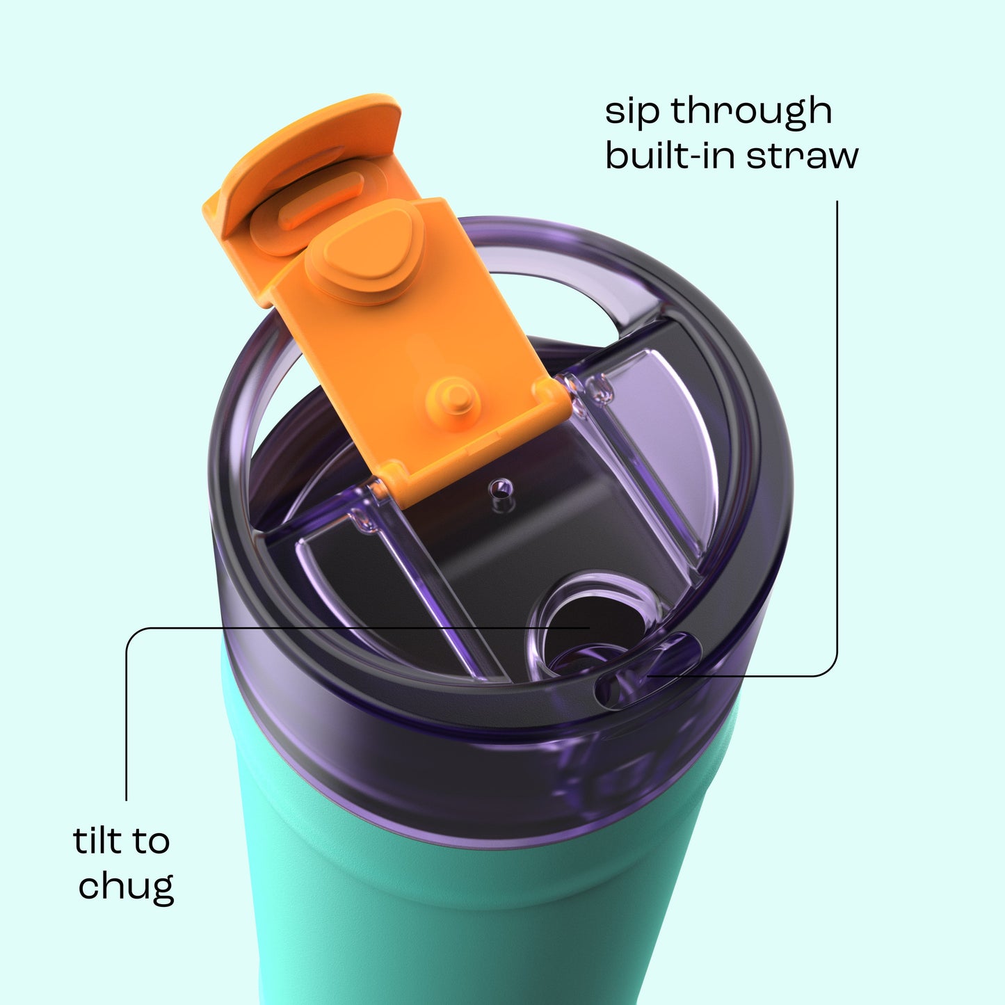 bubba 24 oz DualSip Insulated Stainless Steel Water Bottle -  Field Trip - US 1208