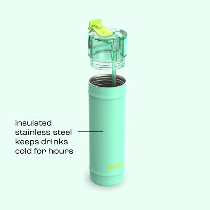 bubba 24 oz DualSip Insulated Stainless Steel Water Bottle - Tropical Eclipse - US 1616