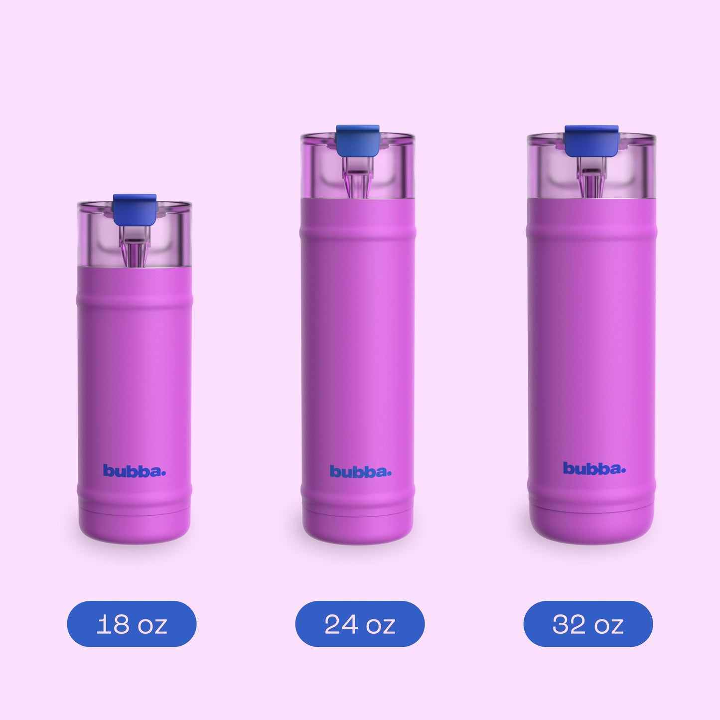 bubba 24 oz DualSip Insulated Stainless Steel Water Bottle - Mood Booster - US 6803